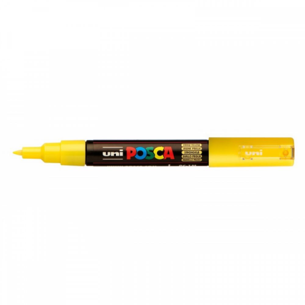 Posca PC1MC pointe extra-fine - Jaune - 