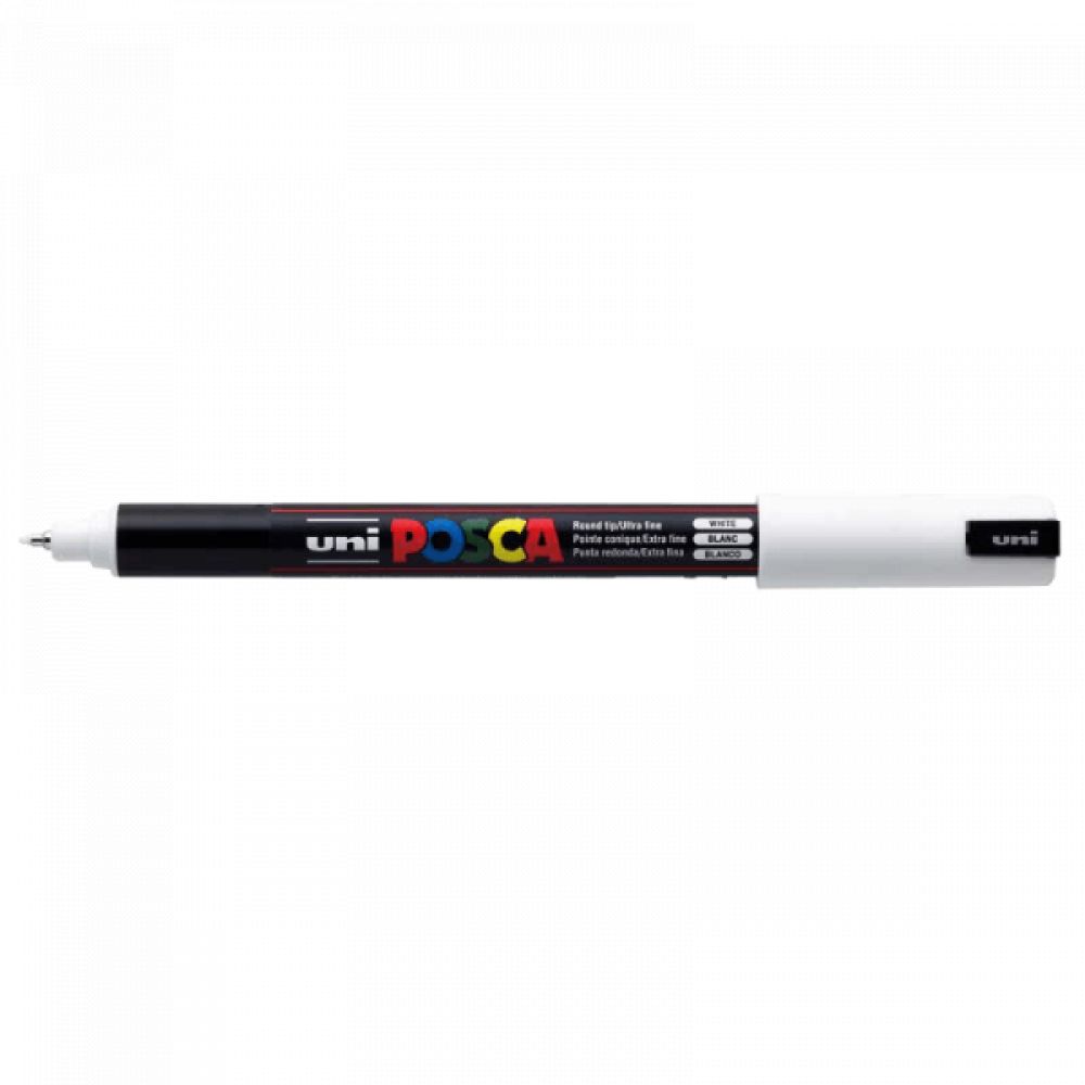 Posca PC1MR pointe extra-fine - Blanc - 