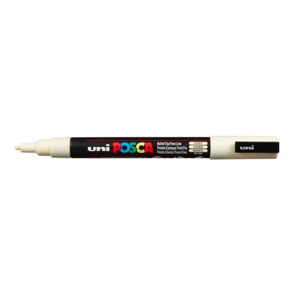 Posca PC3M pointe fine - Ivoire - 