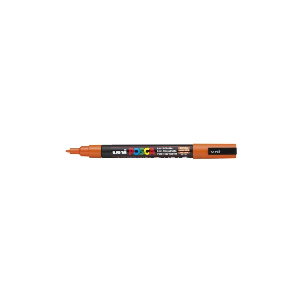 Posca PC3M pointe fine - Orange foncé - 