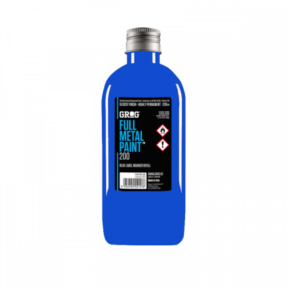 Grog Full Metal Paint FMP 200 - Bleu Plongée - 