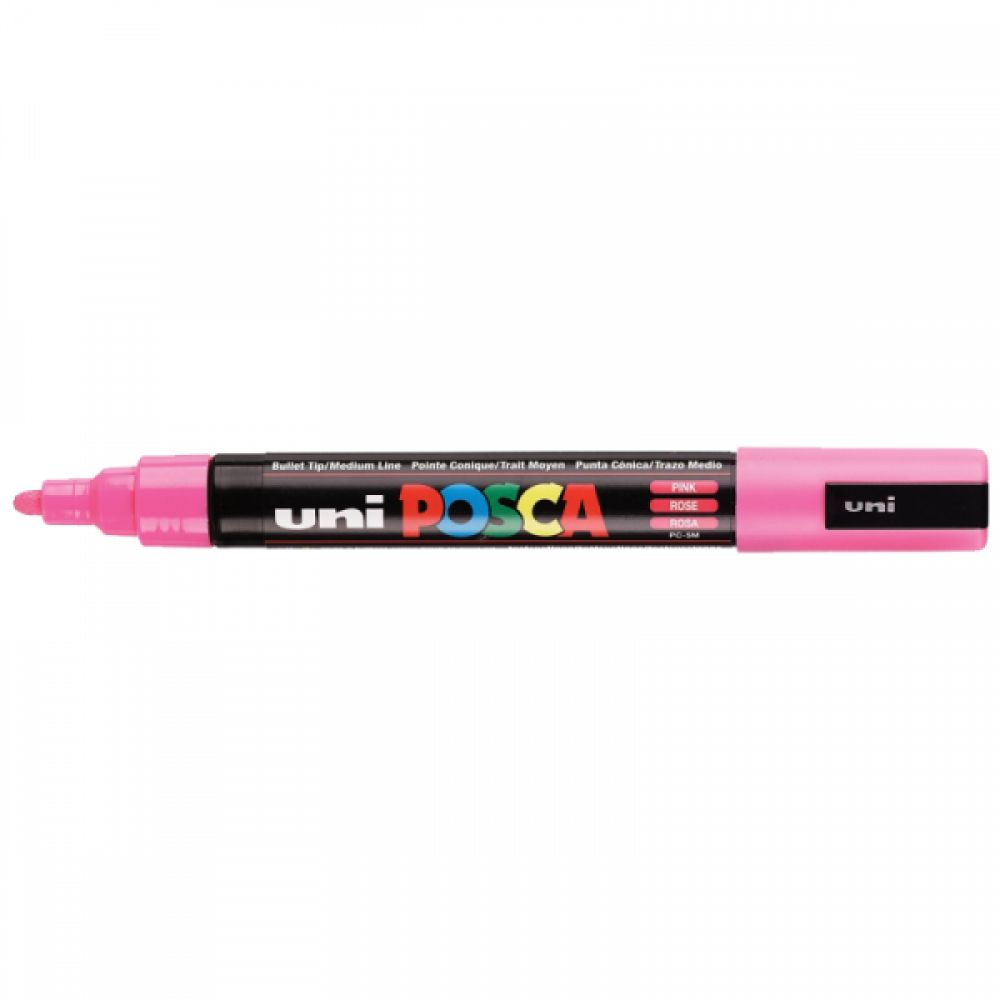 Posca PC5M pointe moyenne - Rose - 