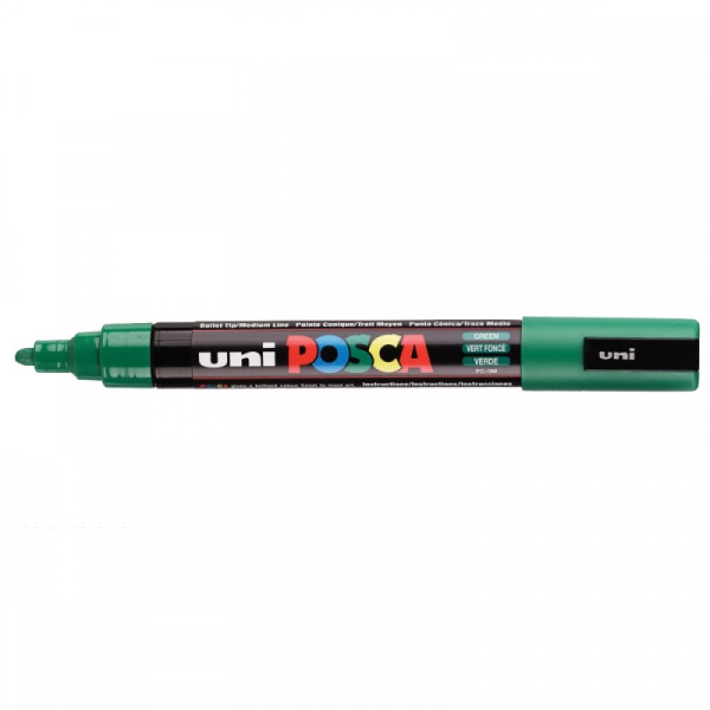 Posca PC5M pointe moyenne - Vert foncé - 
