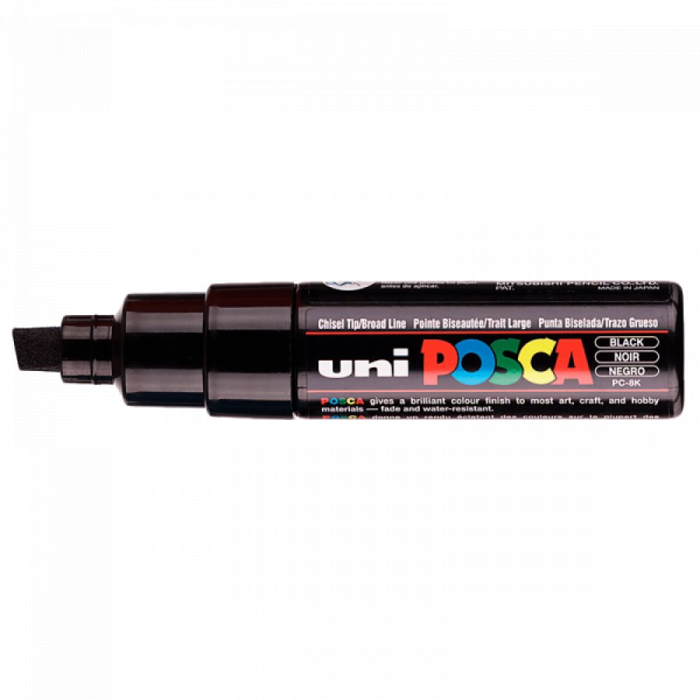 Posca PC8K pointe large - Noir - 