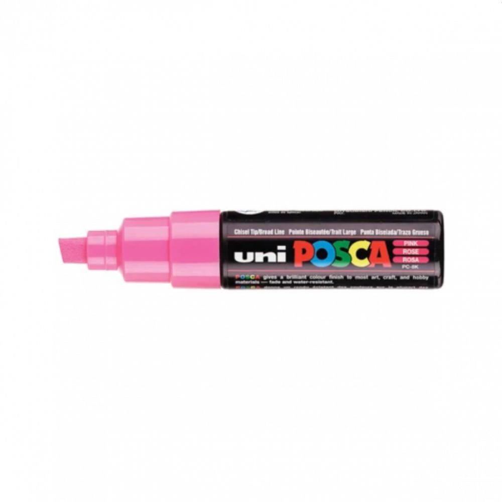 Posca PC8K pointe large - Rose - 