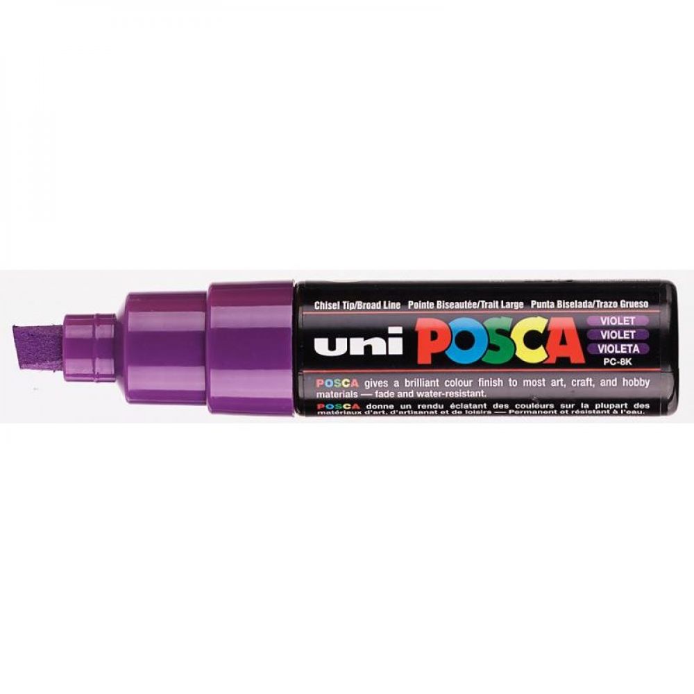 Posca PC8K pointe large - Violet - 