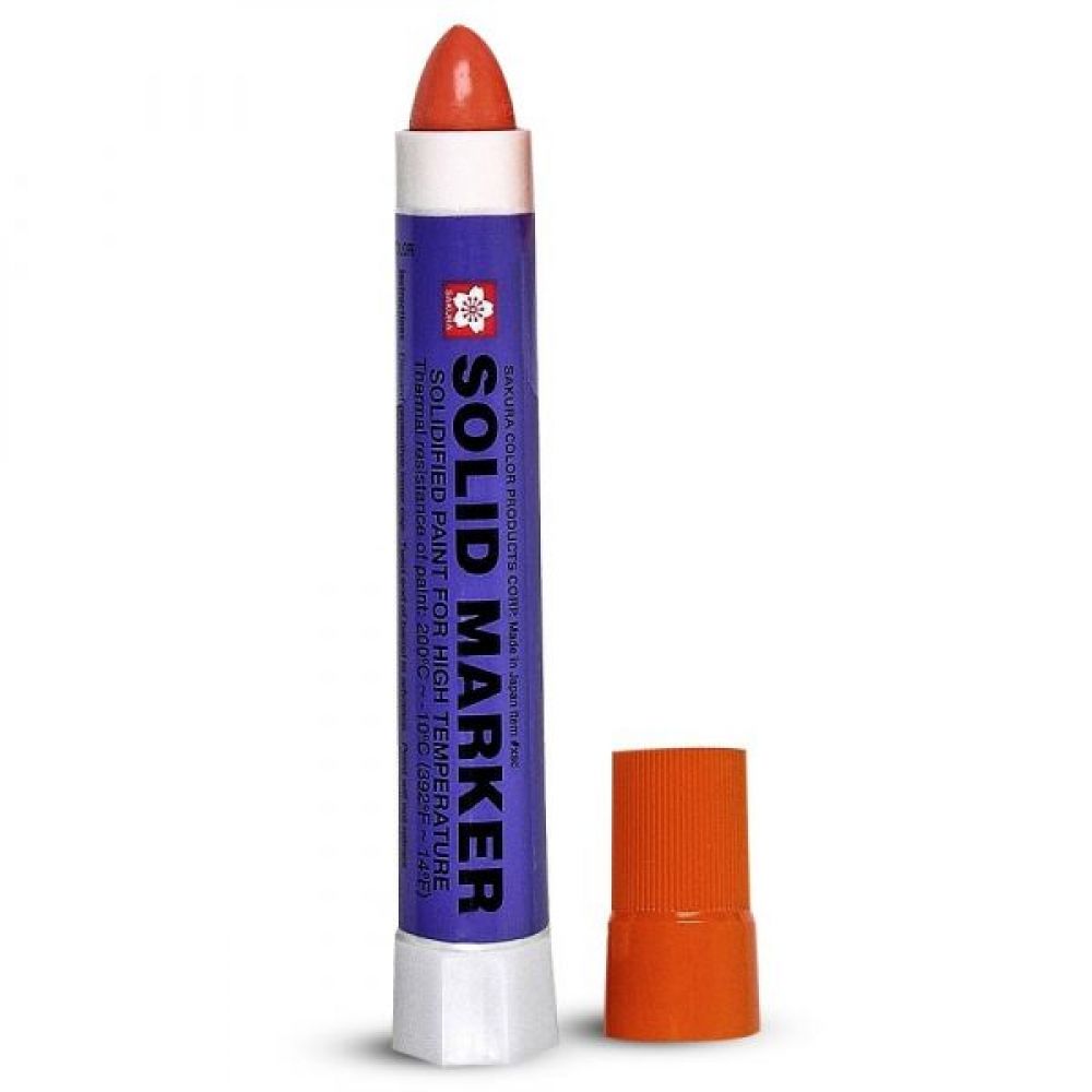 Sakura Solid Marker - Orange Fluorescent