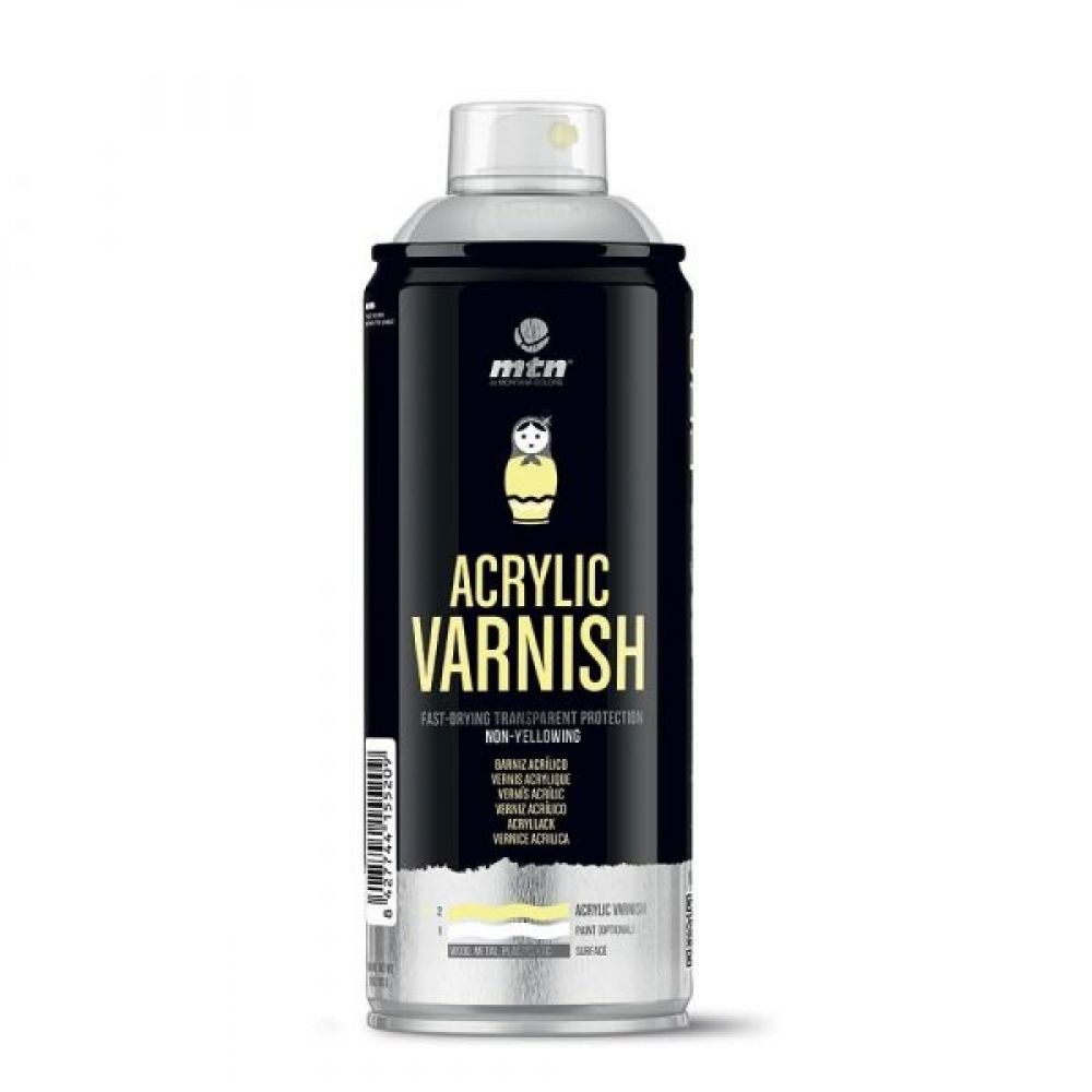 MTN PRO vernis acrylique 400ml- Mat