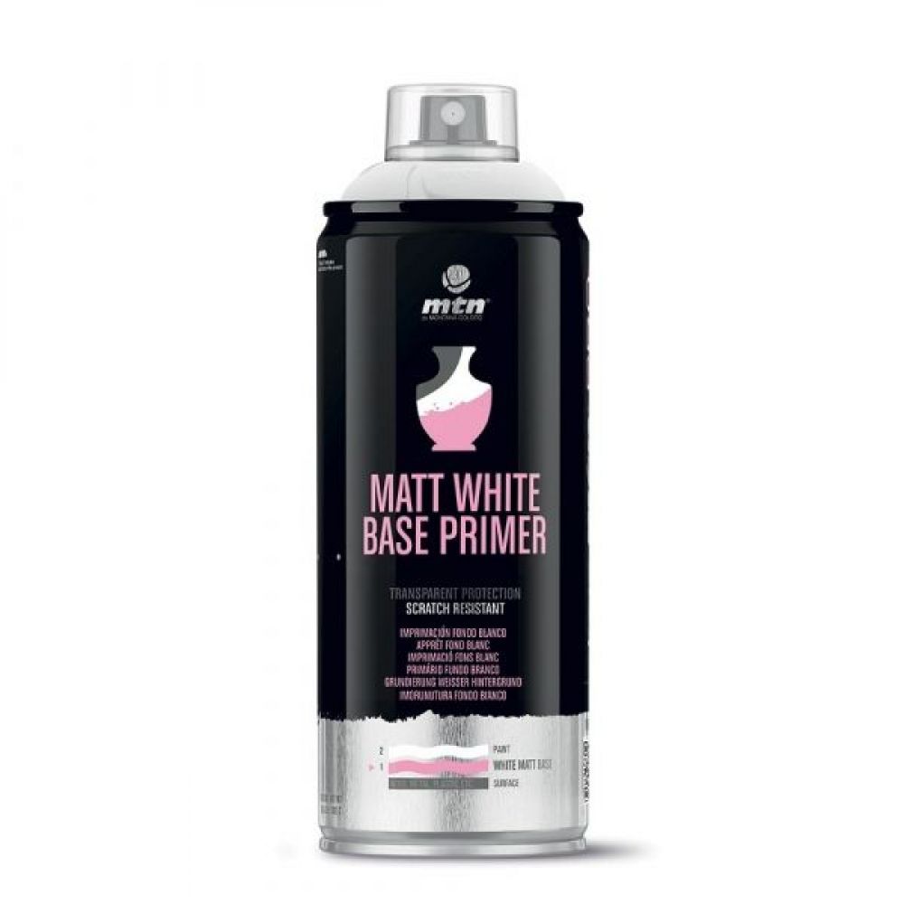 MTN PRO apprêt fond blanc 400ml