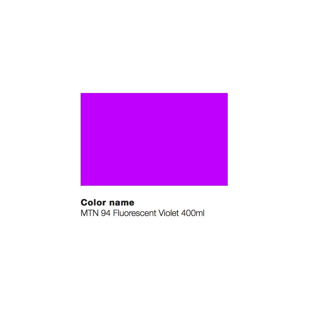 MTN 94 peinture fluorescente 400ml - Fluorescent Violet