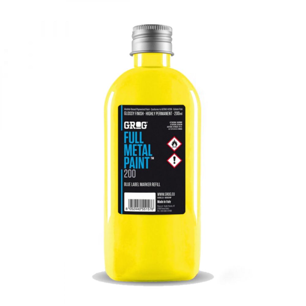 Grog Full Metal Paint FMP 200 - Jaune Flash - 