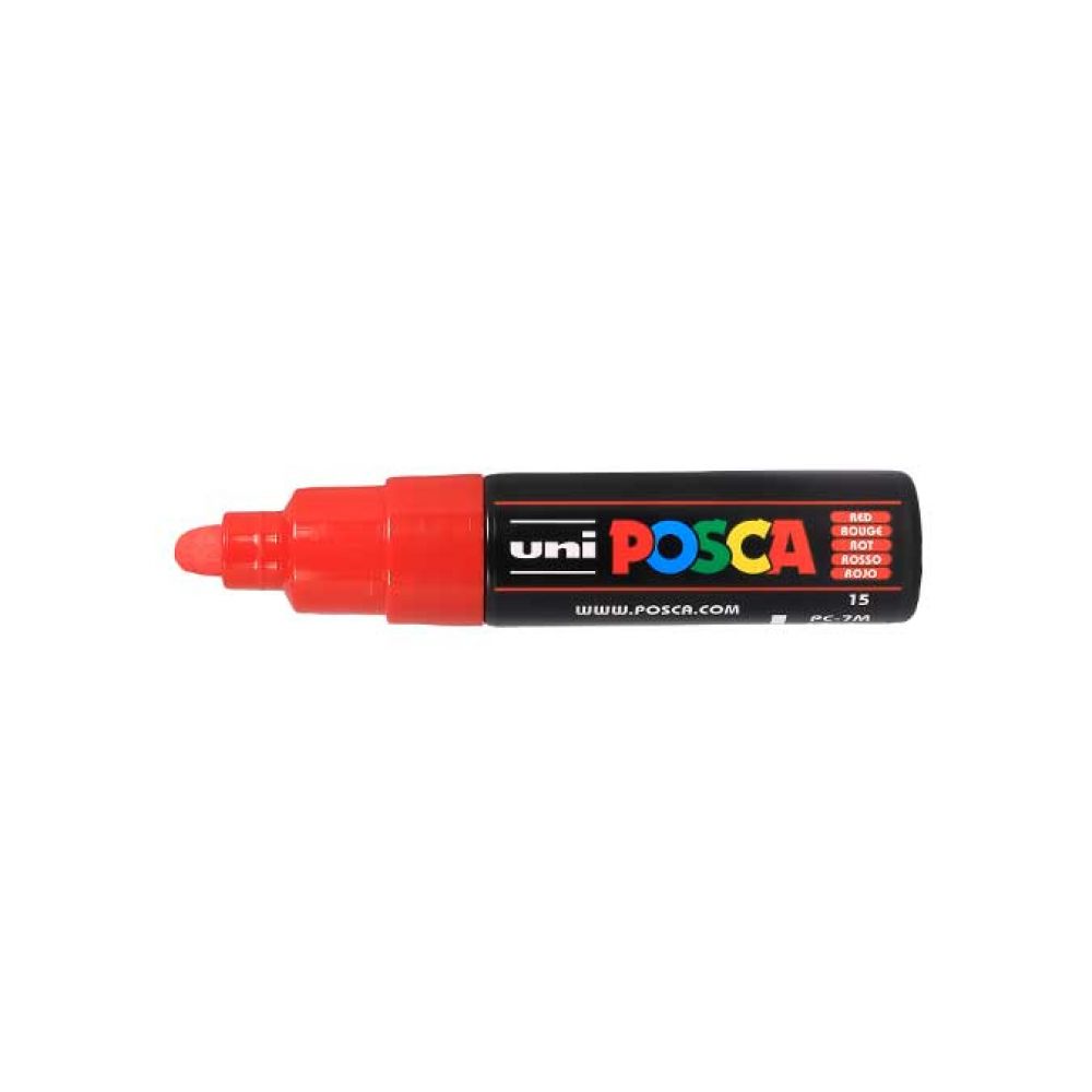 Posca PC7M pointe conique - Rouge
