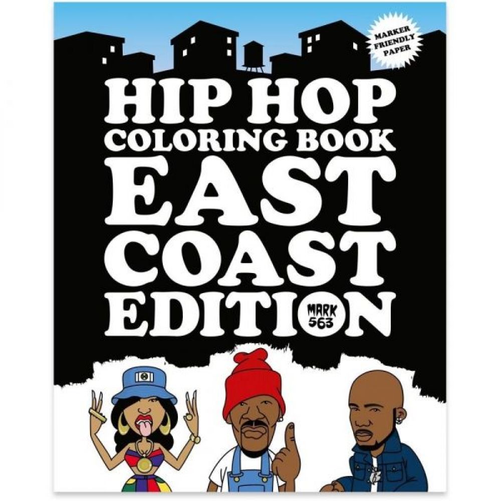 Hip Hop Coloring Book - East Coast edition