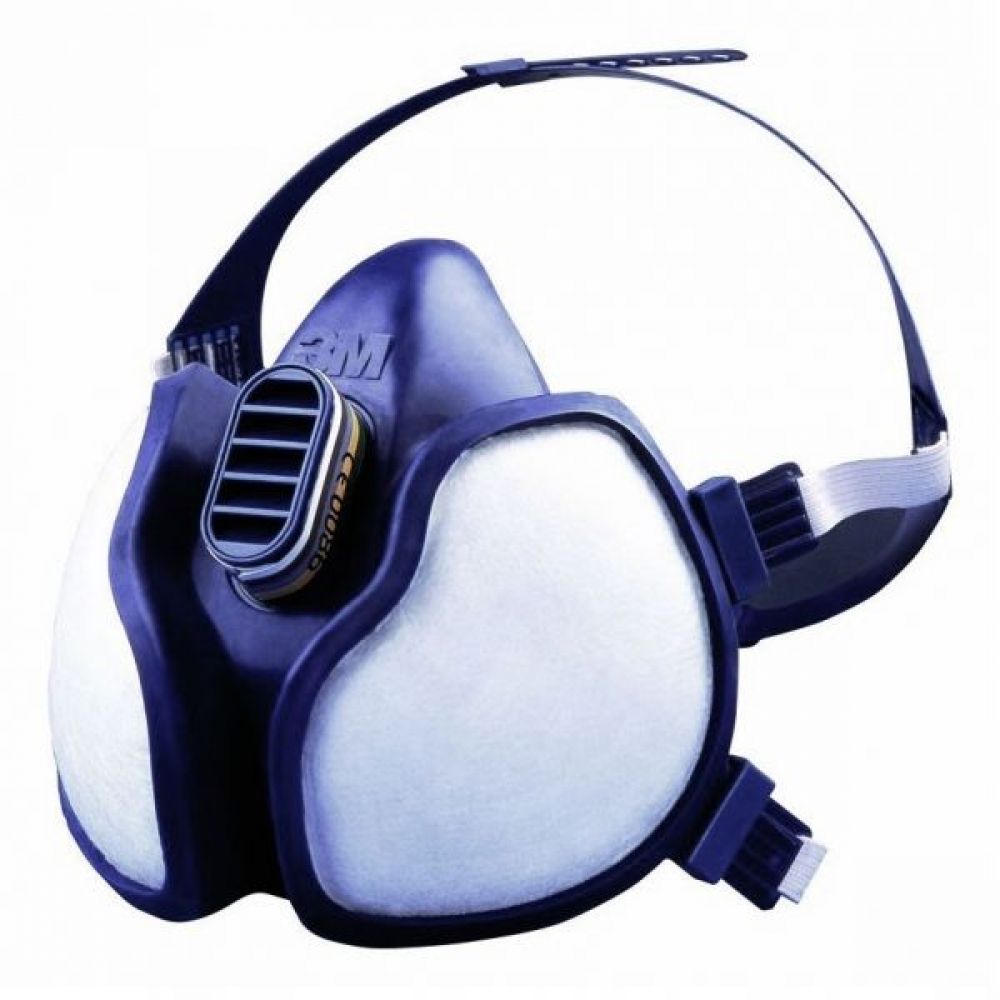Masque respiratoire 3M 4251 à filtres intégrés A1 P2