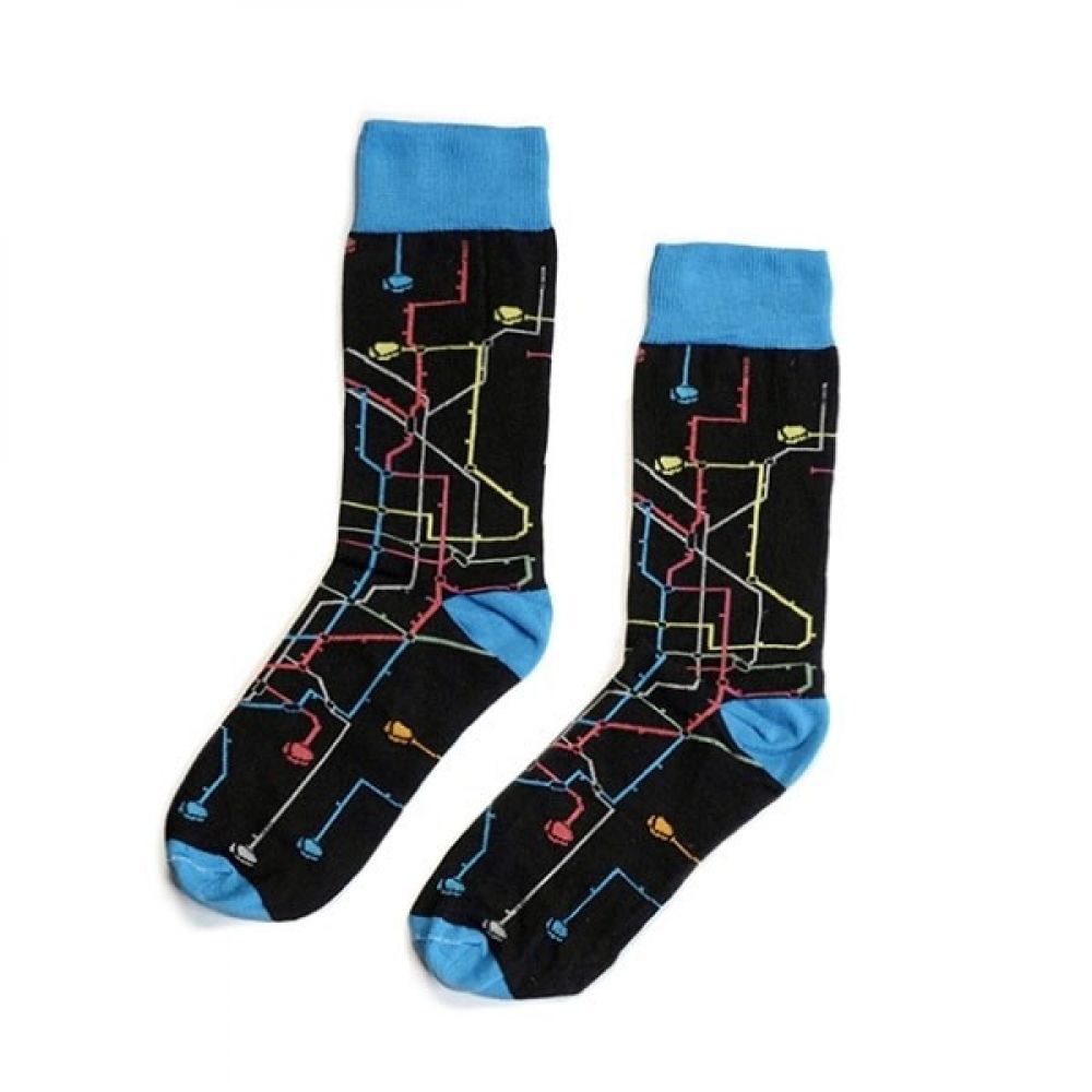 Chaussettes MTN Socks Metro noir