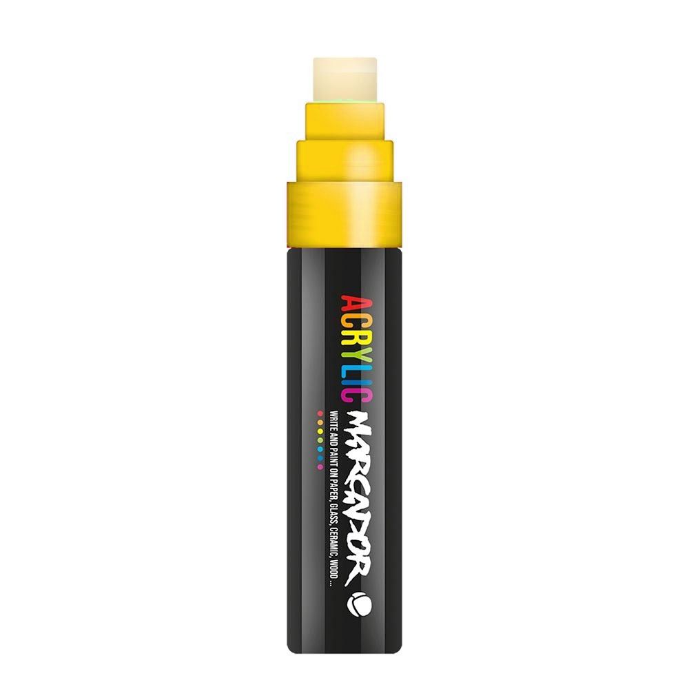 Marqueur Acrylique Jaune (15mm)