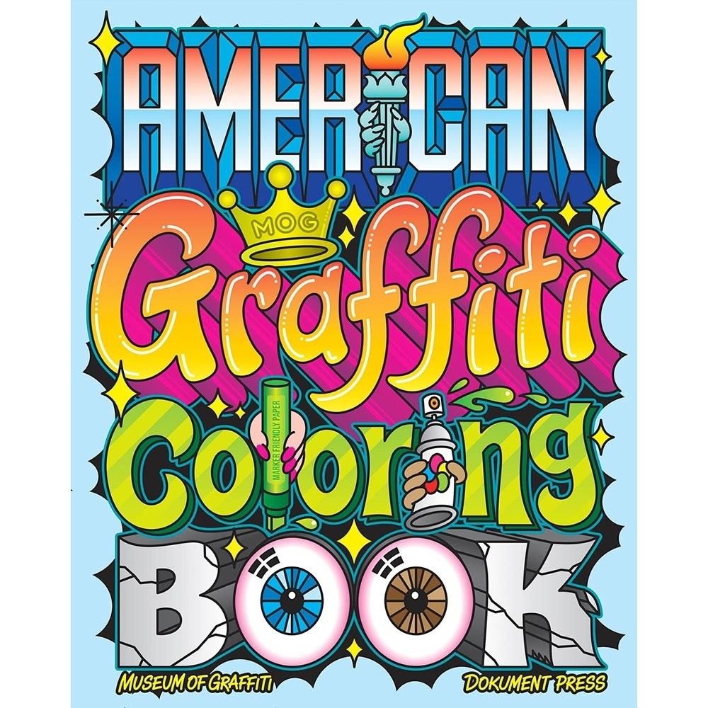 American Graffiti Coloring Book