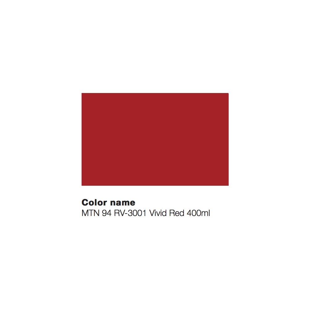 MTN 94 400ml - R-3001 Rouge Vif - 