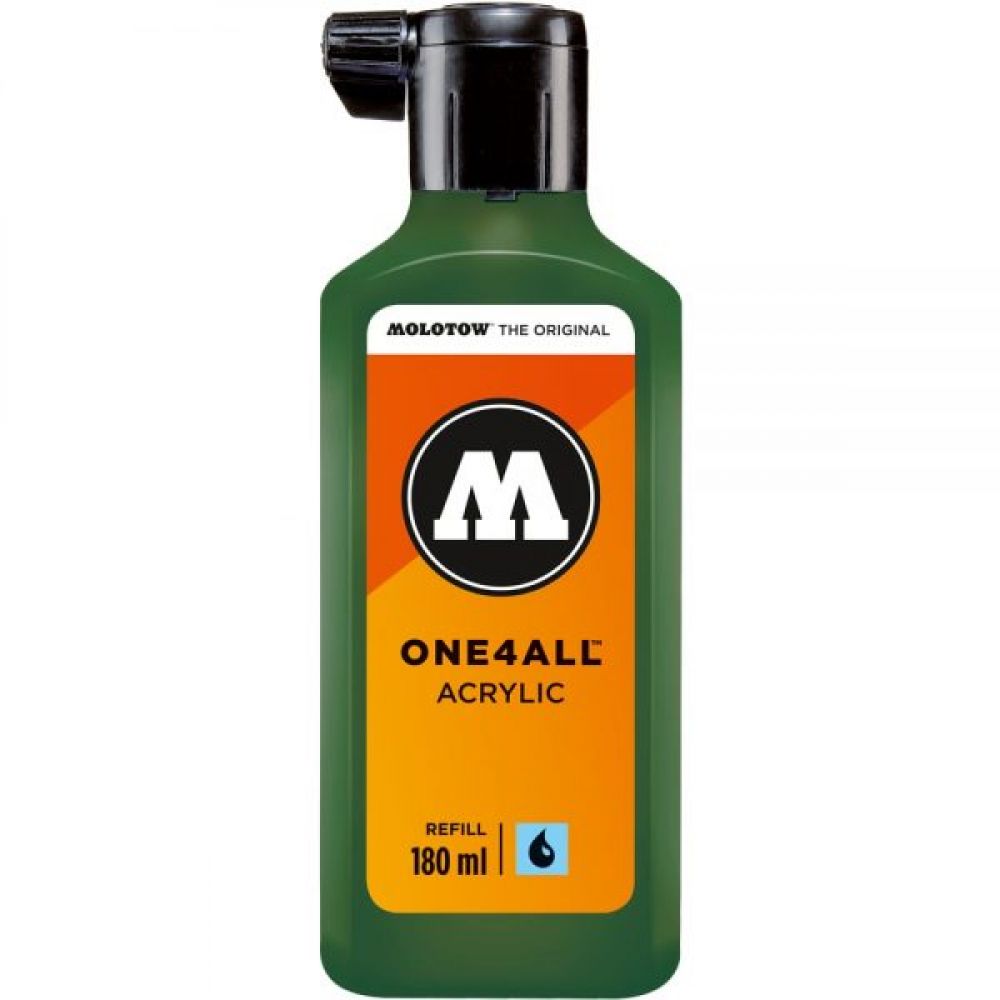 Acrylique Molotow One4All / 180ml -Vert Futuriste-