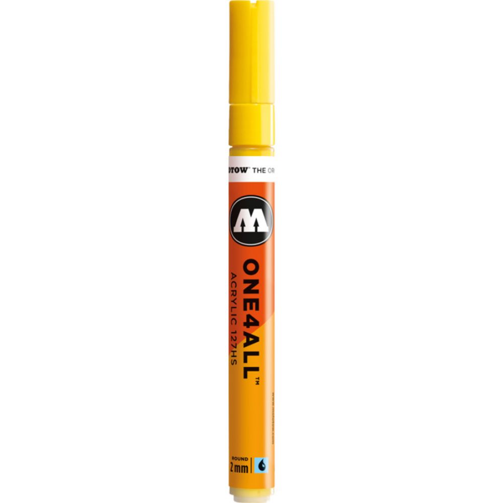 Marqueur One4All 127HS - 2 mm - 006 Jaune Primaire -