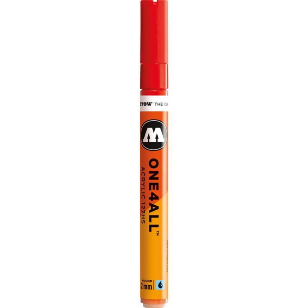 Marqueur One4All 127HS - 2 mm - 013 Rouge -