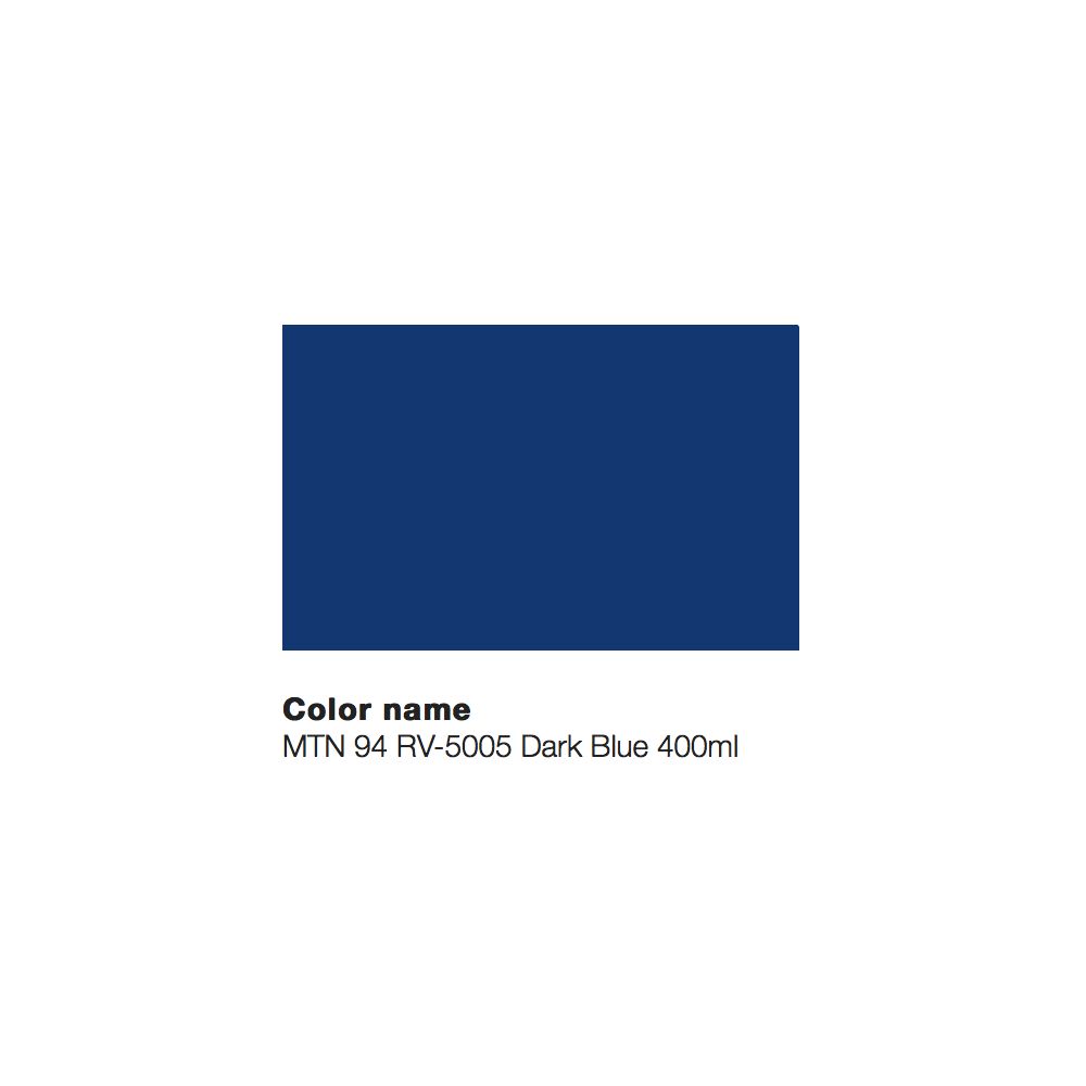 MTN 94 400ml - R-5005 Bleu Sombre - 