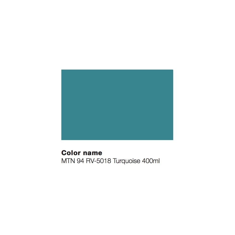 MTN 94 400ml - R-5018 Bleu Turquoise - 