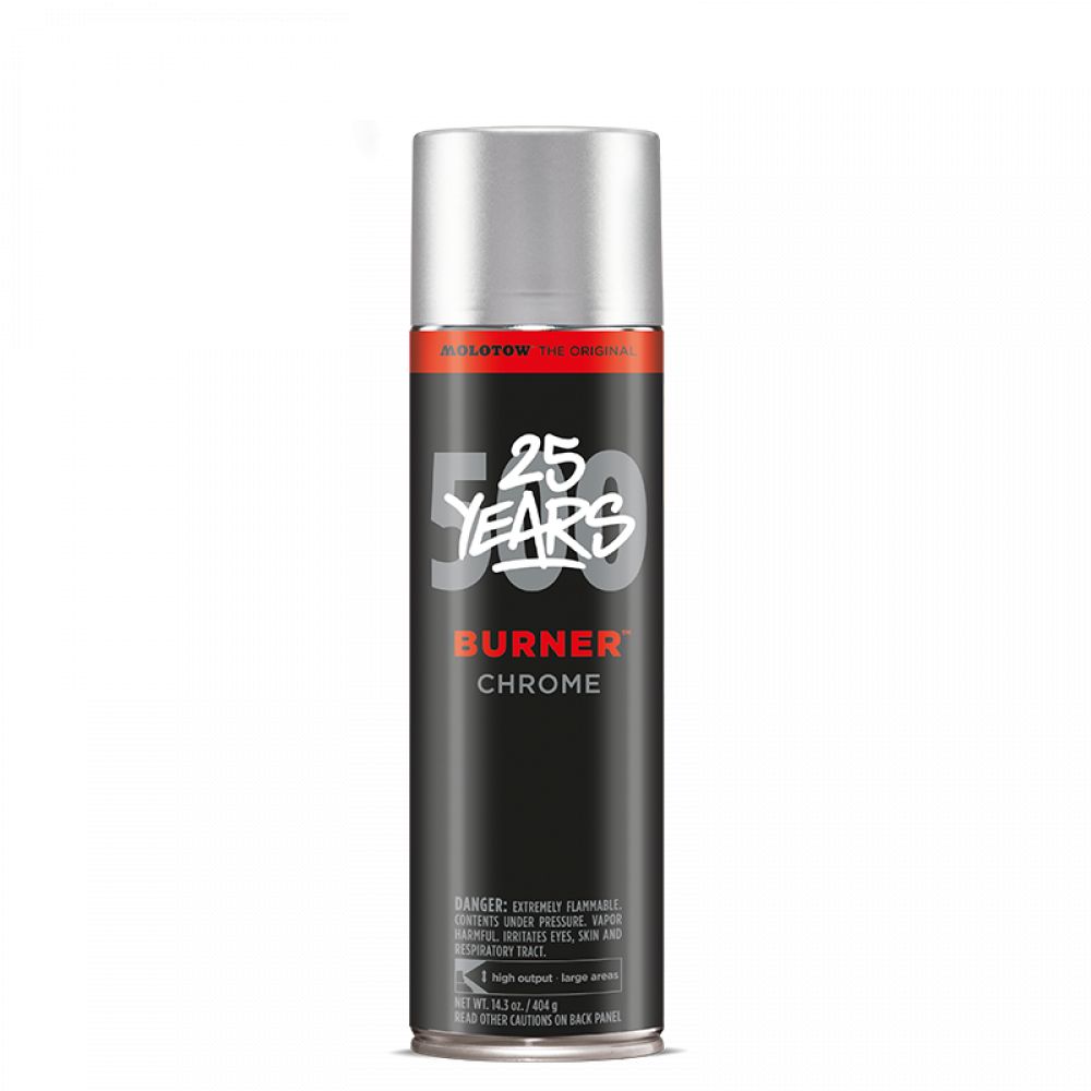 Molotow Burner 500 Chrome Plata
