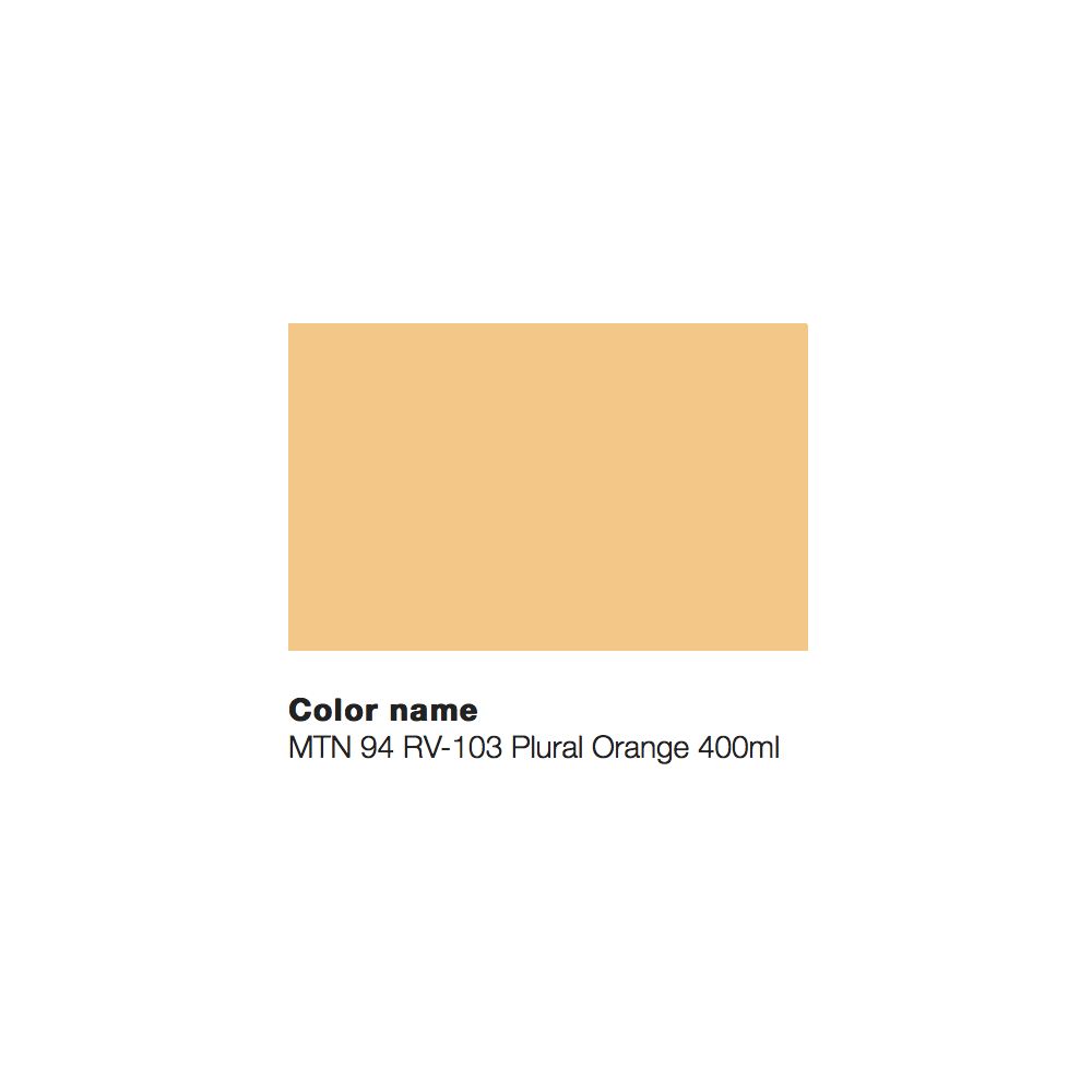 MTN 94 400ml - RV-103 Orange Plural - 