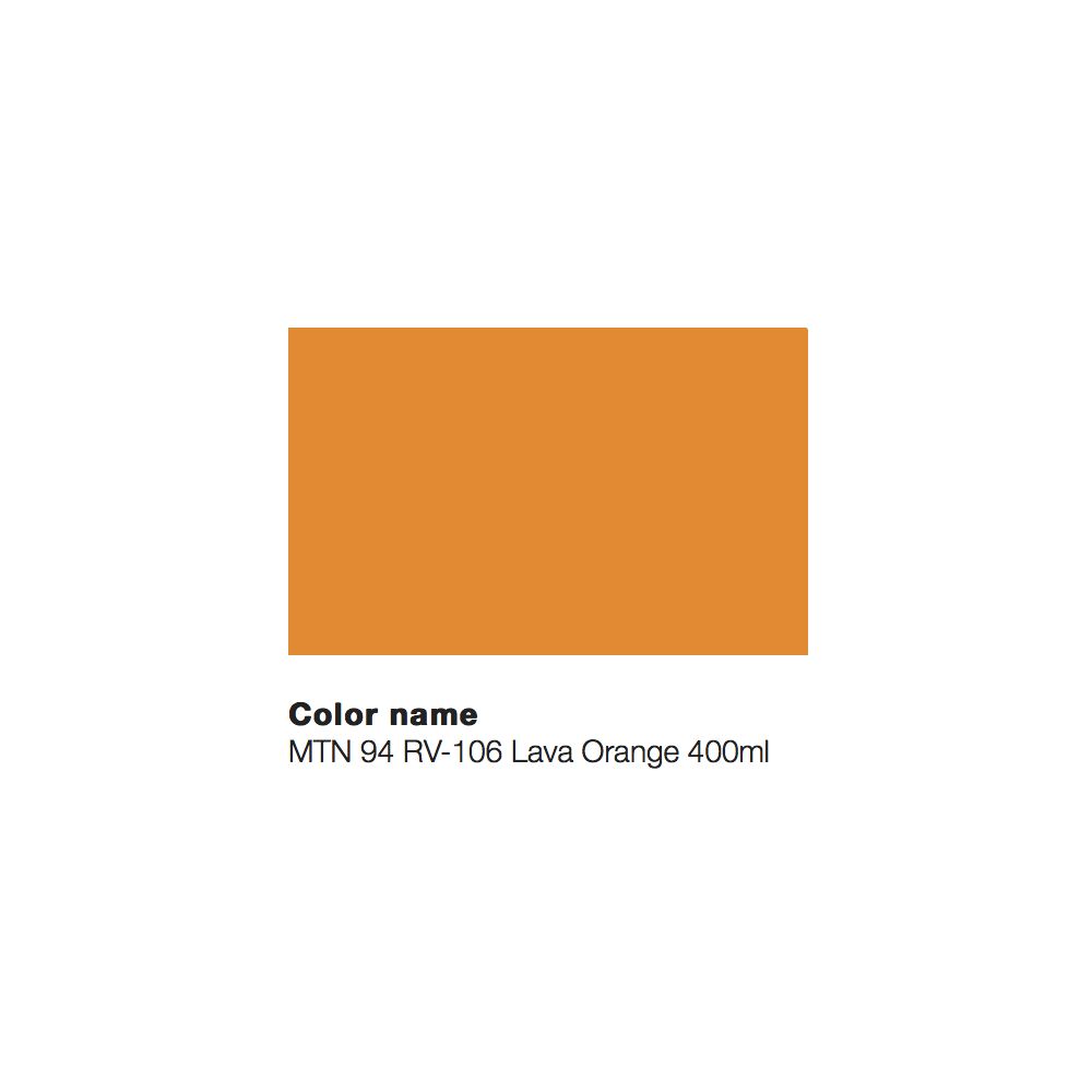 MTN 94 400ml - RV-106 Orange Lave - 