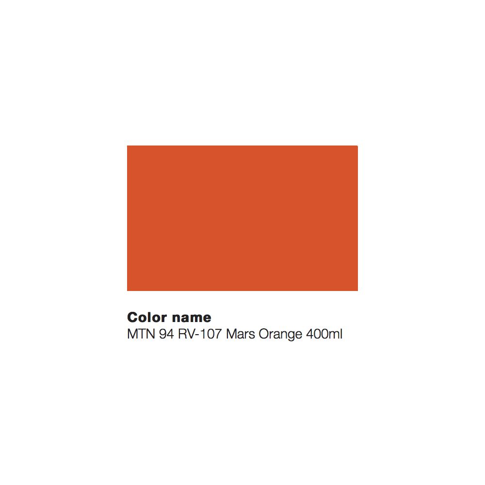 MTN 94 400ml - RV-107 Orange Mars - 