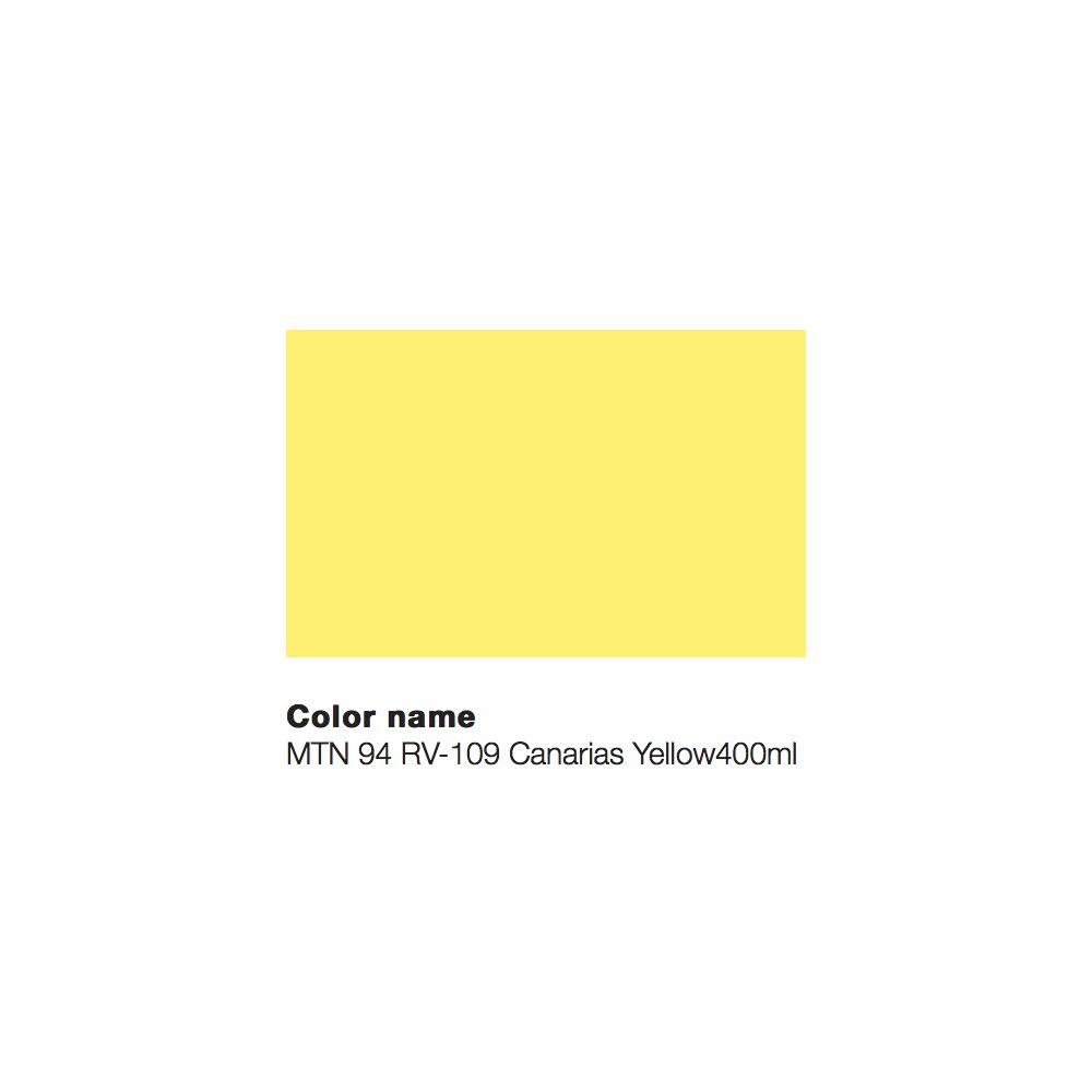 MTN 94 400ml - RV-109 Jaune Canari - 