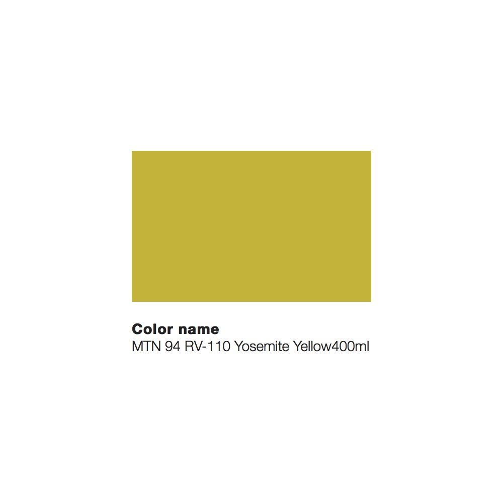 MTN 94 400ml - RV-110 Jaune Yosemite - 