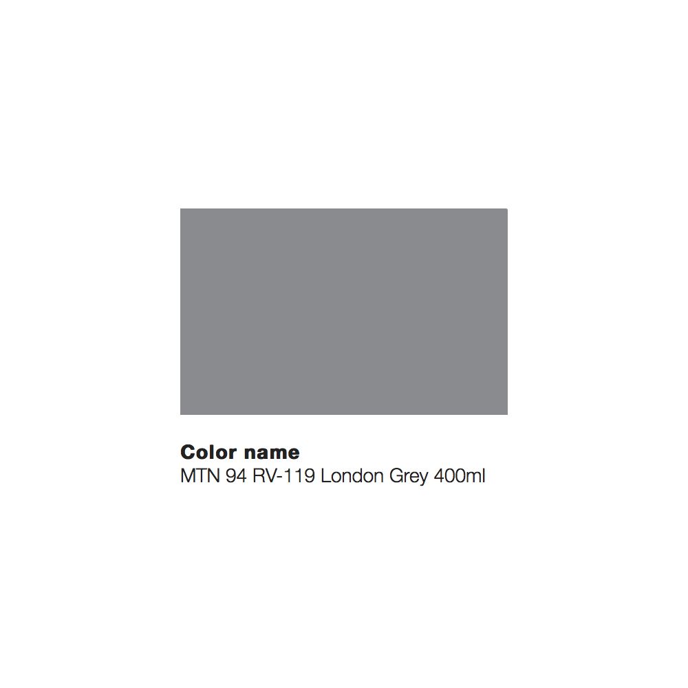 MTN 94 400ml - RV-119 Gris Londres - 