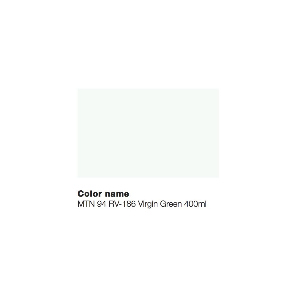 MTN 94 400ml - RV-186 Vert Virgin - 