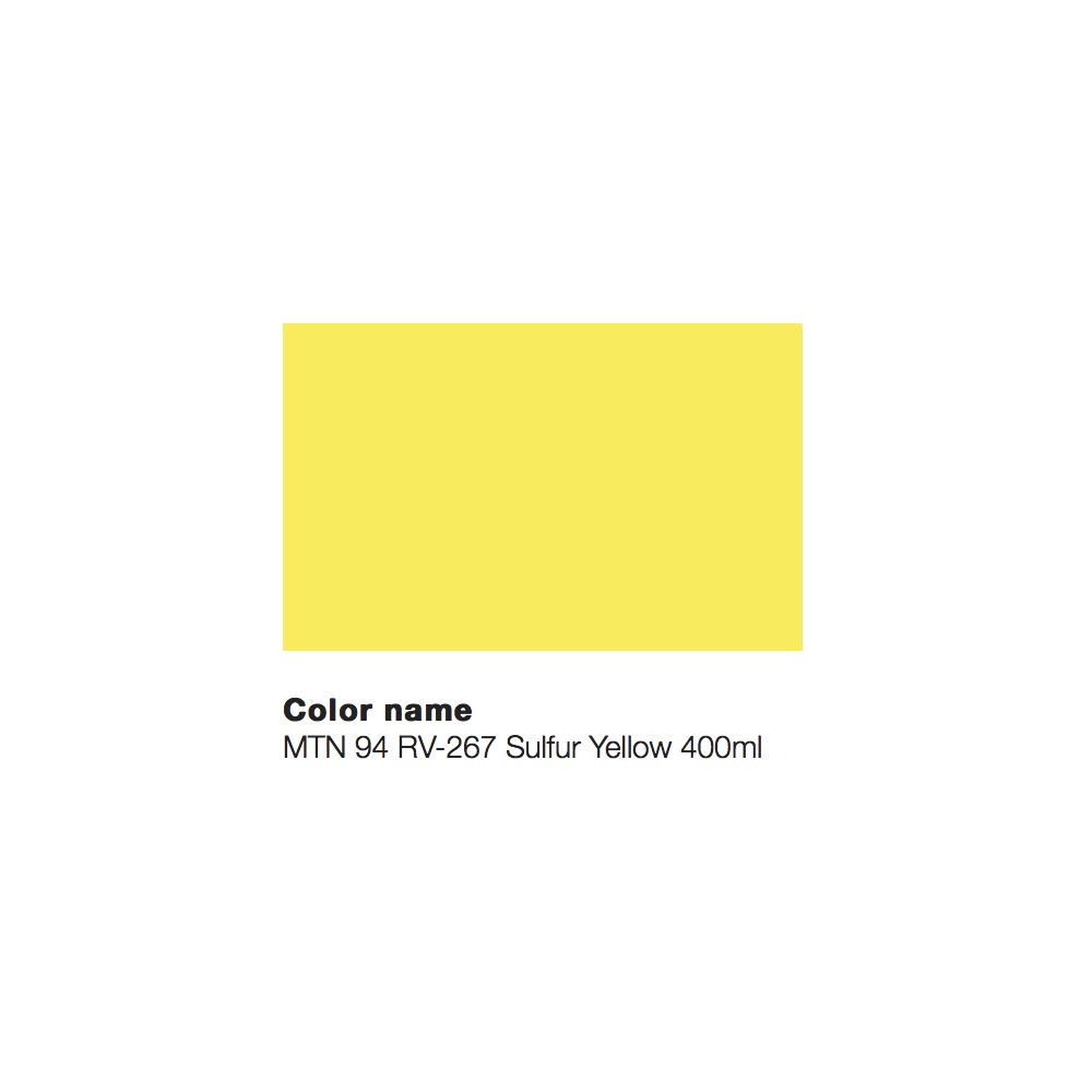 MTN 94 400ml - RV-267 Jaune Soufre