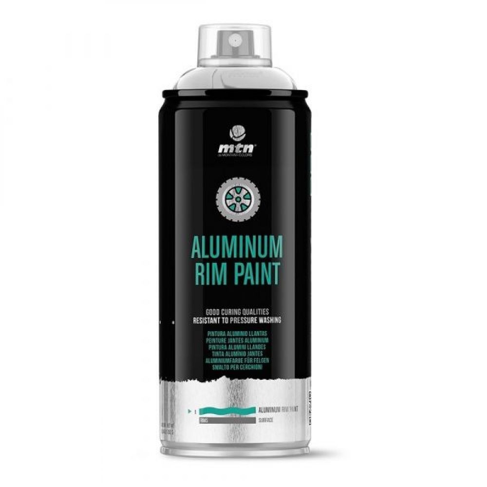 Peinture aluminium jantes MTN 400ml - Aluminium - 