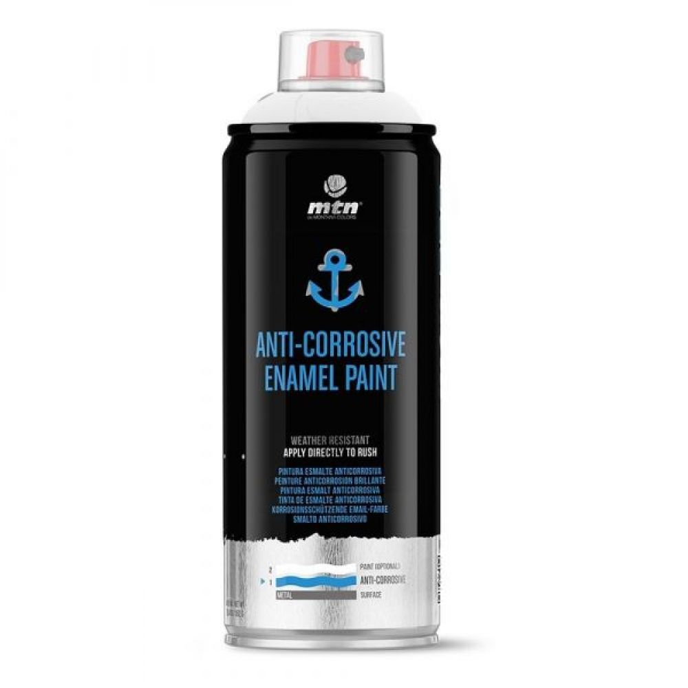 Peinture anticorrosion MTN 400ml - Blanc