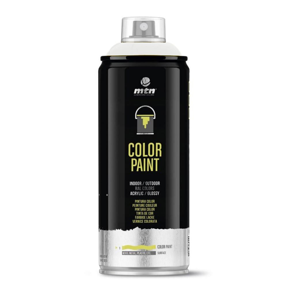 Peinture couleur brillante RAL MTN 400ml - RAL-9010 Blanc