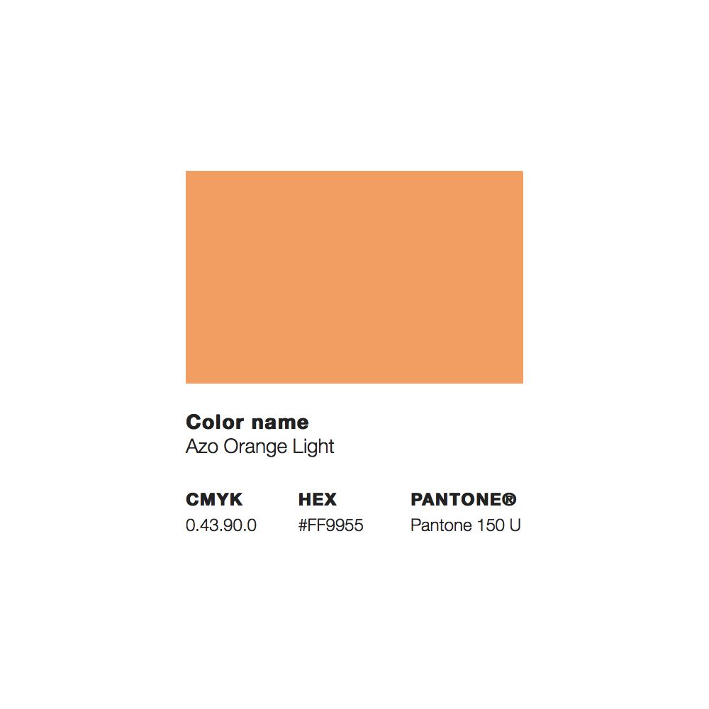 MTN Water Based Paint 200ml - RV-105 Orange Azo Clair